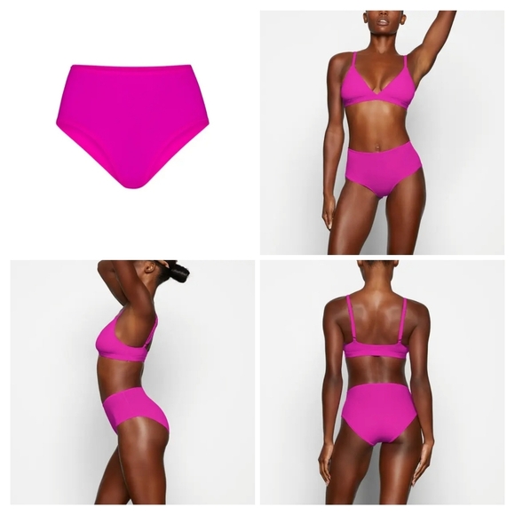 NWOT SKIMS Fits Everybody FULL Brief /FUCHSIA/ M, XL, 3X - Picture 10 of 10